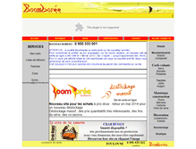 Tablet Screenshot of boomboree.com